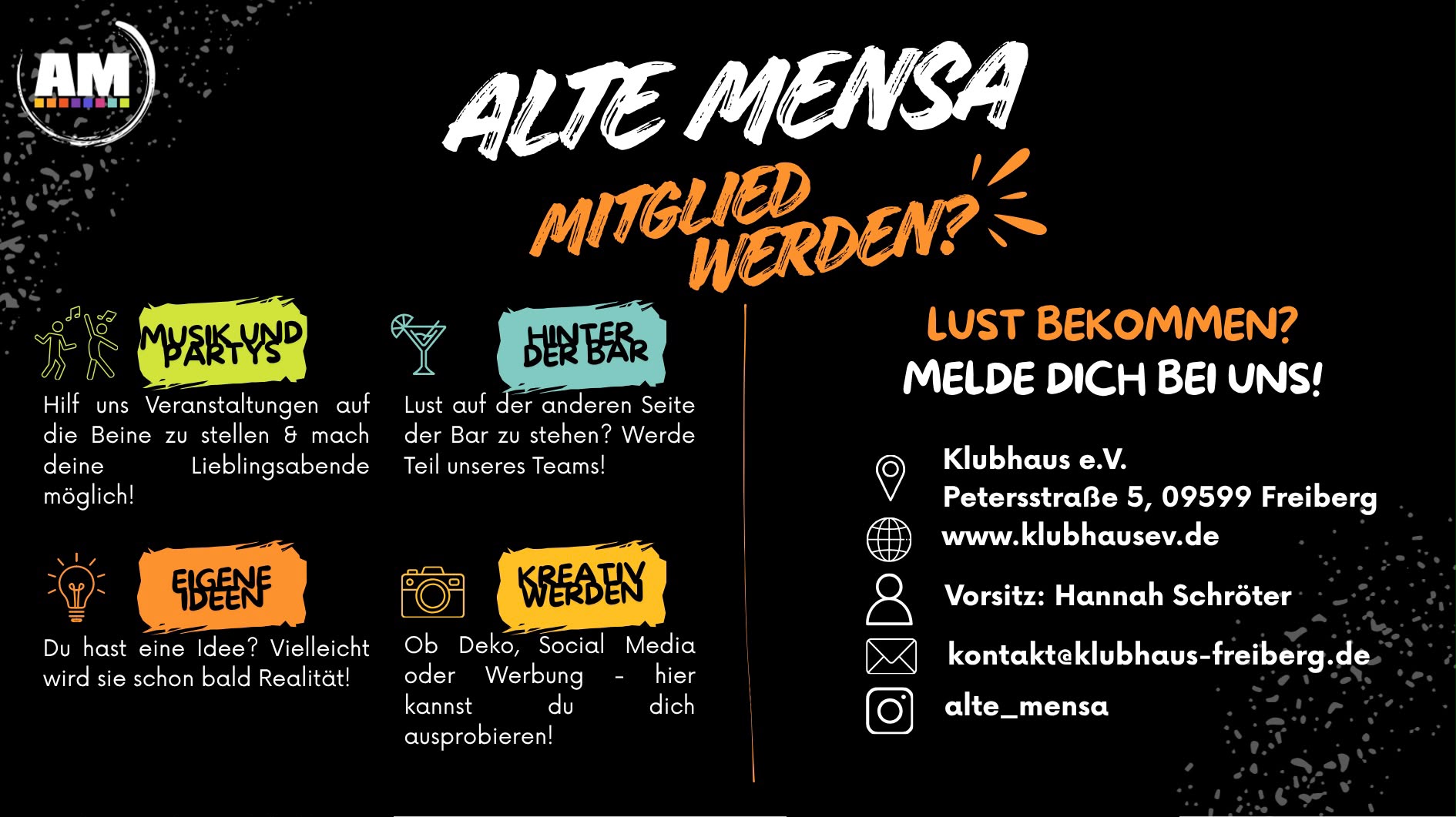 Werbung Alte Mensa
